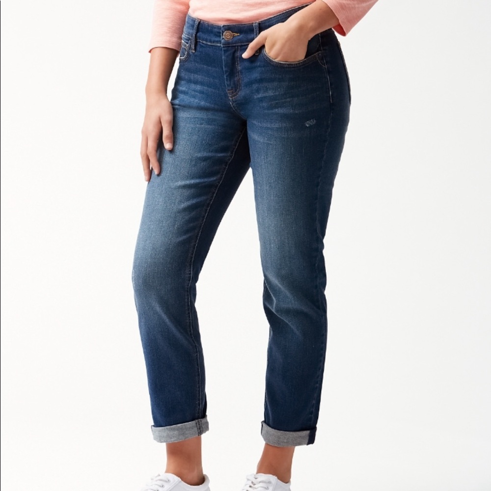 Tommy Bahama Tema Slim Boyfriend Jeans